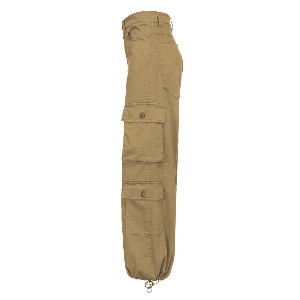 Beige bomullsjeans och byxor