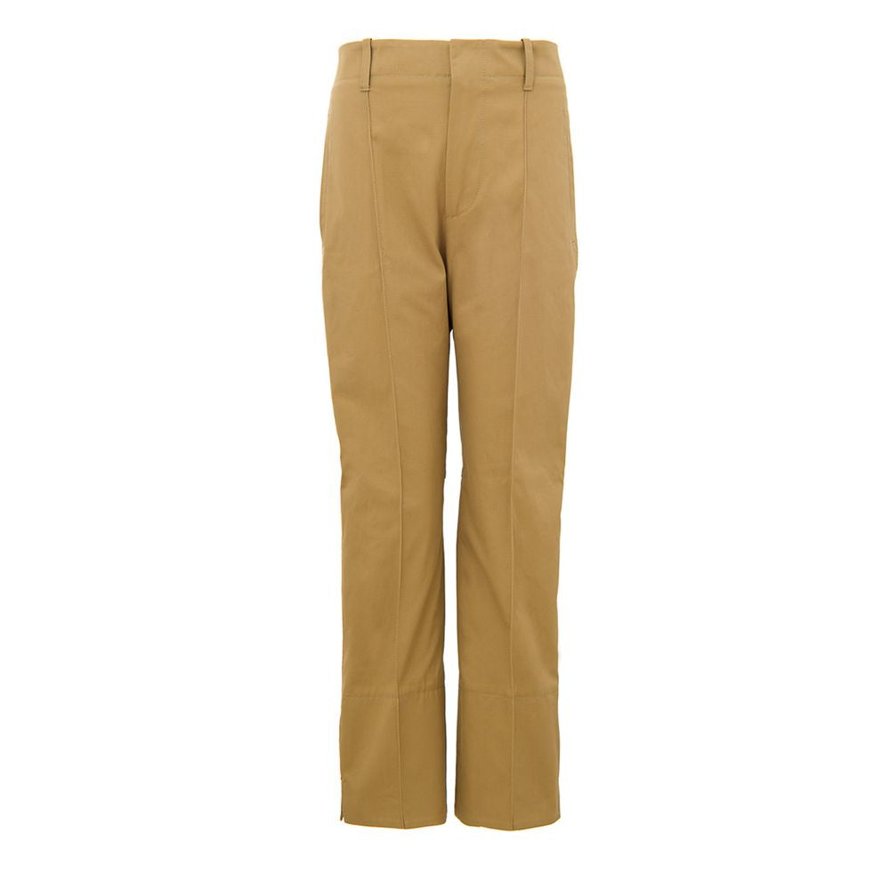 Beige bomullsbyxor