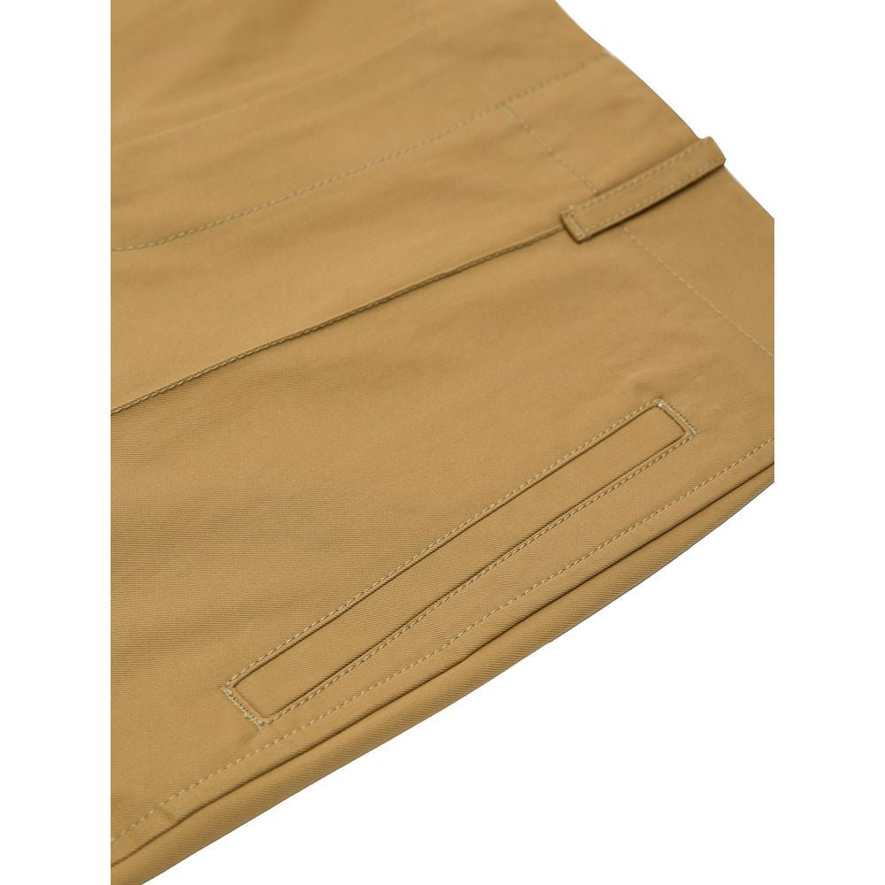 Beige bomullsbyxor