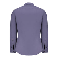 Hugo Boss Blue Cotton Shirt