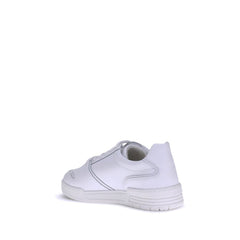 Moschino White Rubber Low Top Sneakers