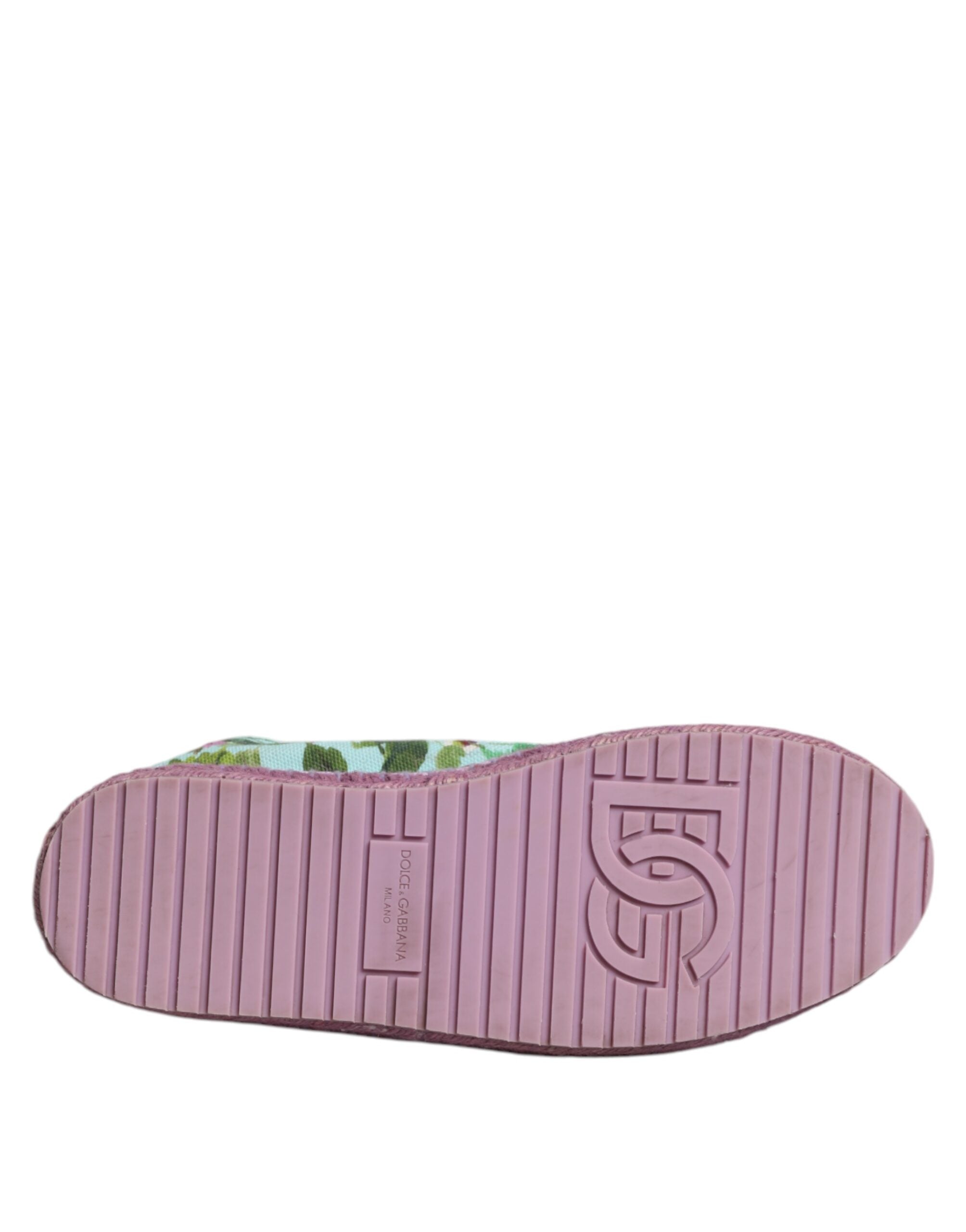 Flerfargede espadriller i lerret, joggesko