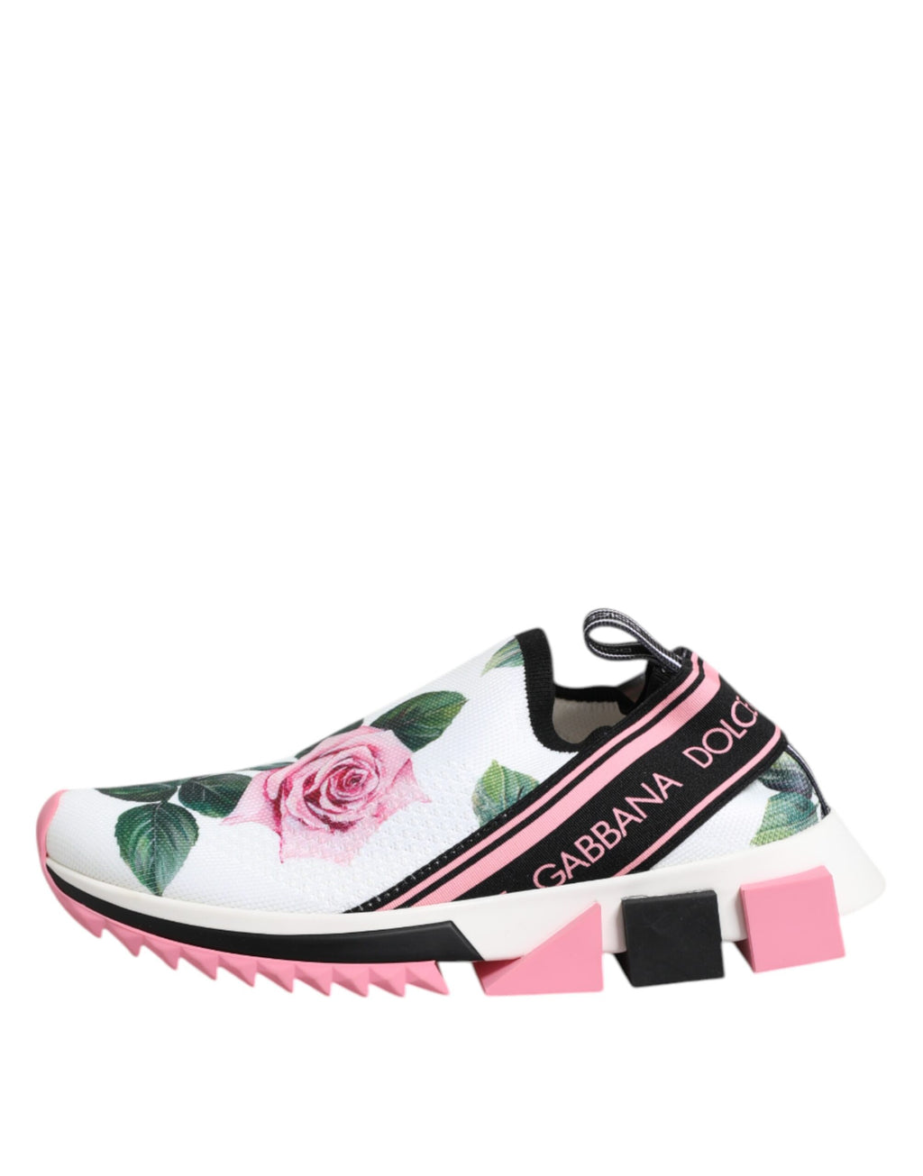 Vita rosmönster Sorrento Sneakers Skor