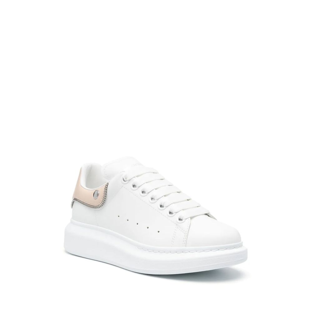 Stora lädersneakers