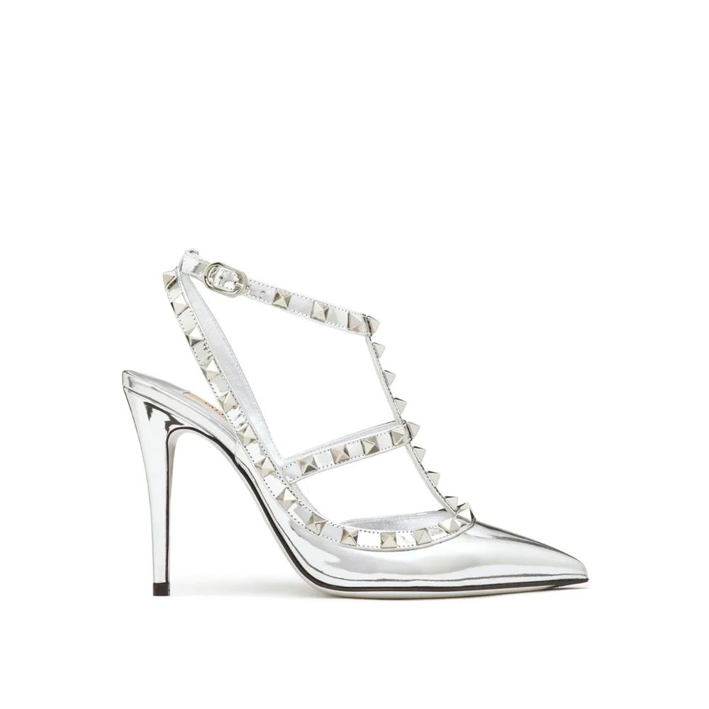 Rockstud Läderpumps