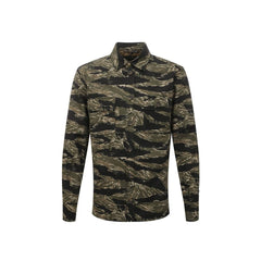 Dolce & Gabbana Green Cotton Pattern Shirt