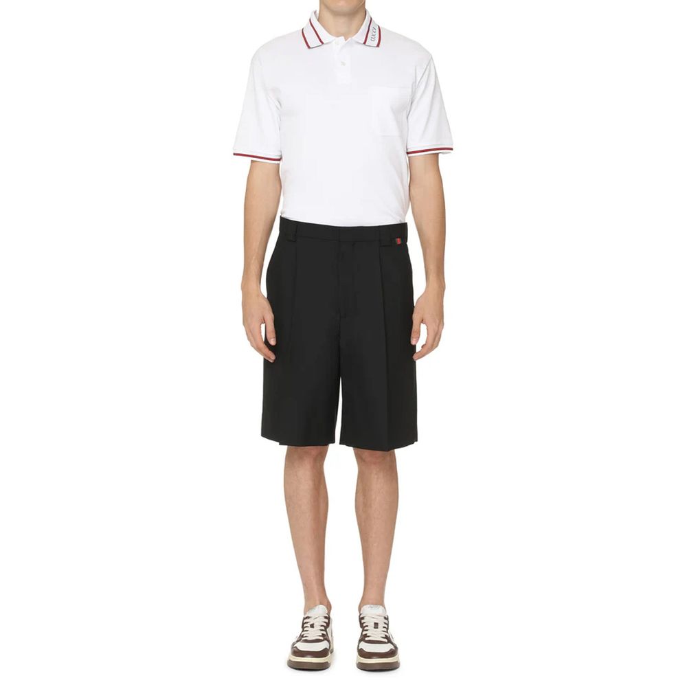 Gabardin Bermudashorts