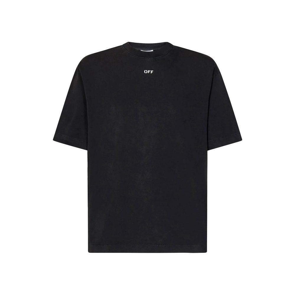 Off White S.Matthew Skate-t-skjorte med logotrykk