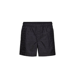 Valentino Blue Polyamide Shorts