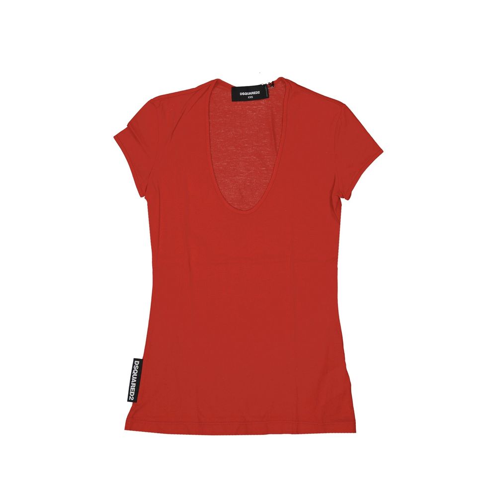Dsquared² bomulls-t-shirt med logotyp