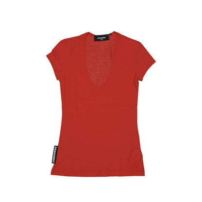 Dsquared² bomulls-t-shirt med logotyp