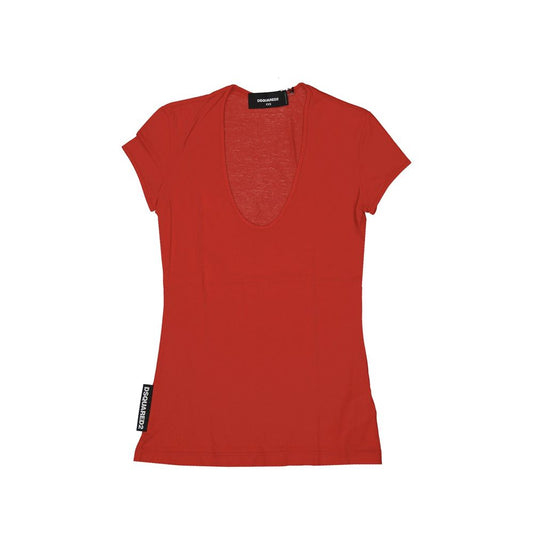 Dsquared² bomulls-t-shirt med logotyp