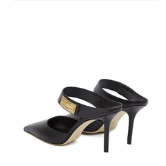 Jimmy Choo Black Calfskin High Heel Pumps