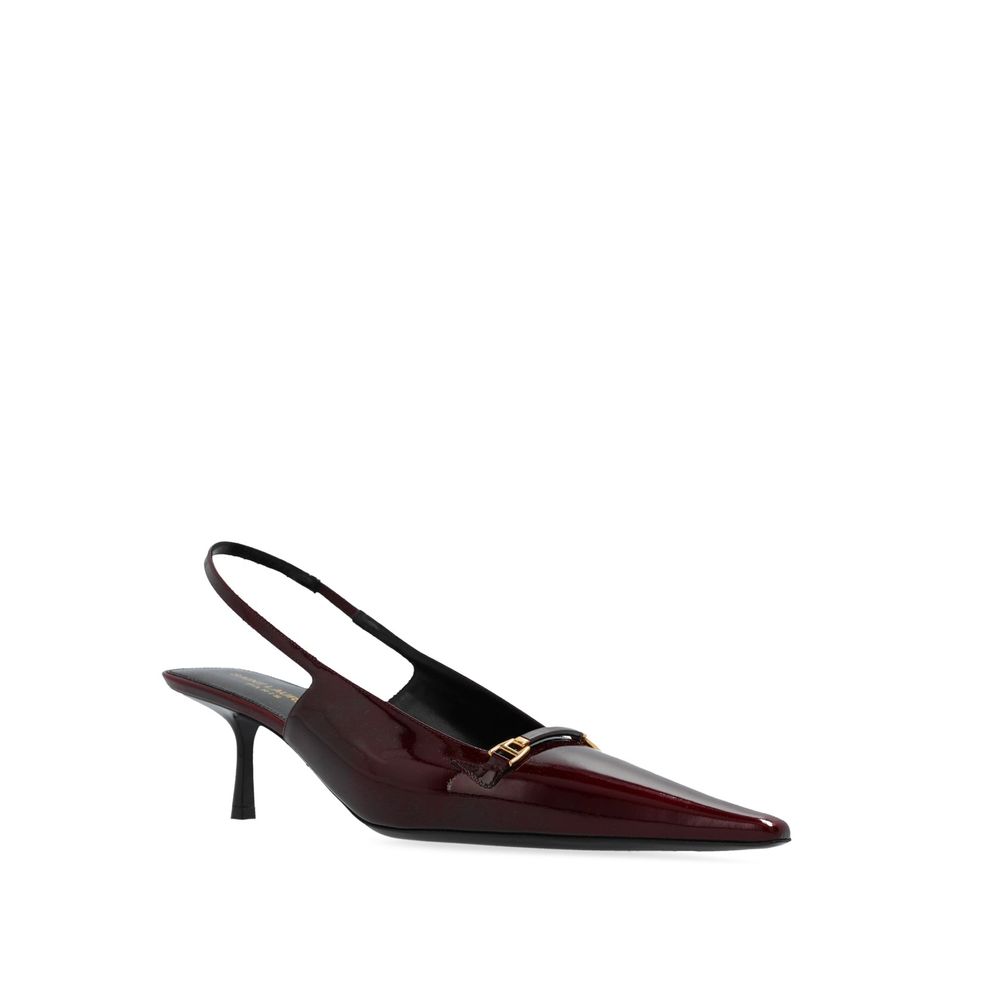 'Carine' slingback-pumps i läder