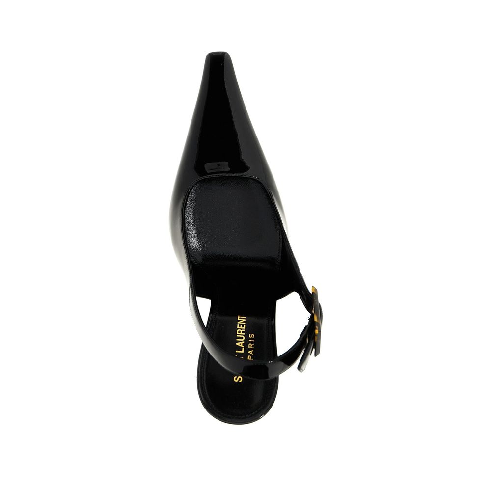 'Dune' slingback-pumps i läder