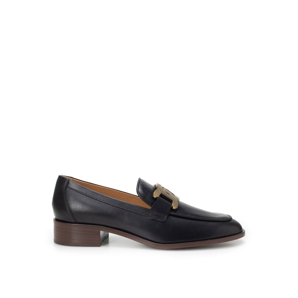 Lærloafers