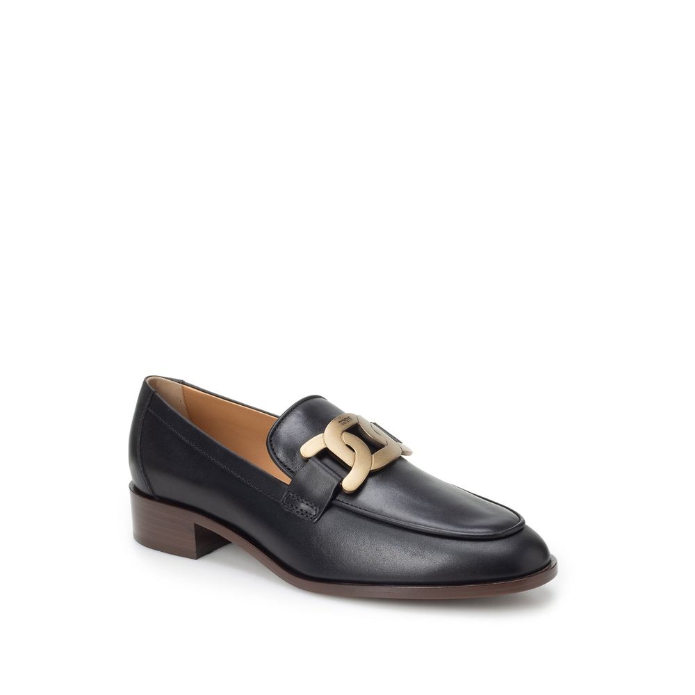 Lærloafers