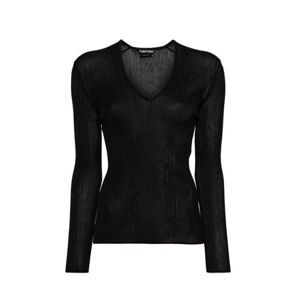 Tom Ford Gjennomsiktig Finribbet Topp