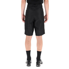 Valentino Black Nylon Bermuda Shorts