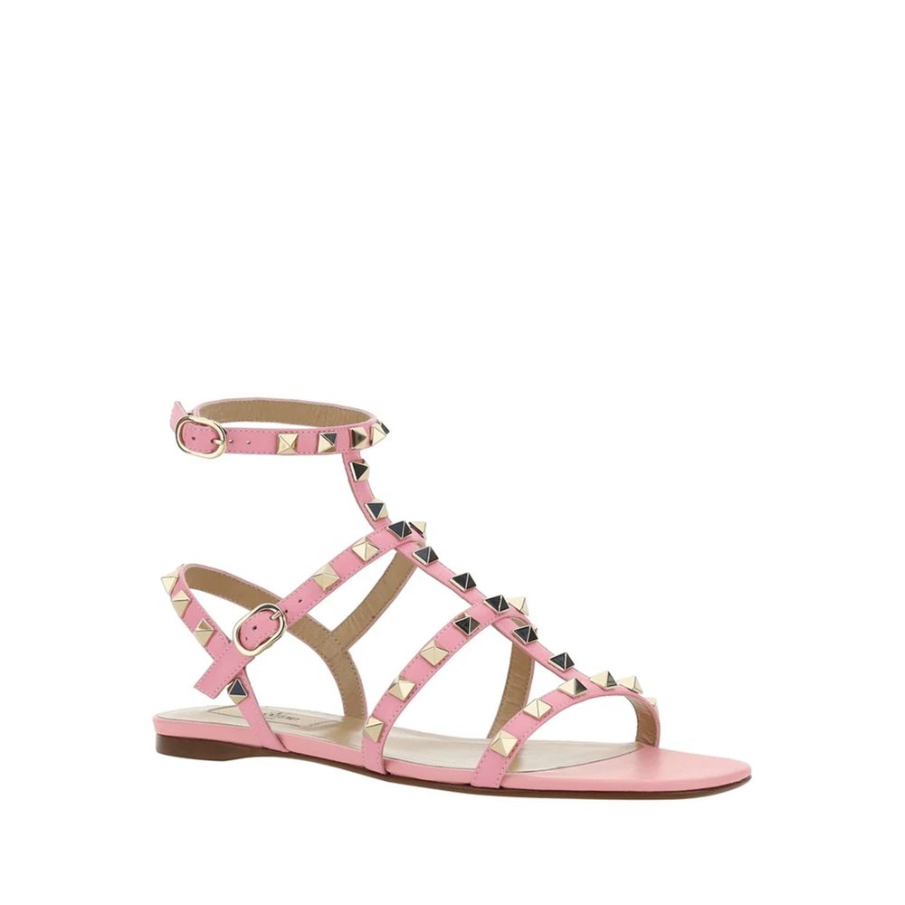 Rockstud skinnsandaler