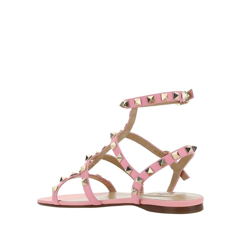 Rockstud Lädersandaler