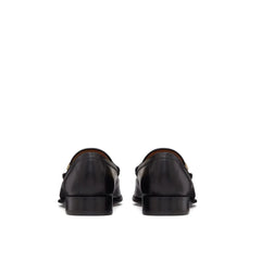 Valentino Garavani Black Calfskin Slip-On Loafers