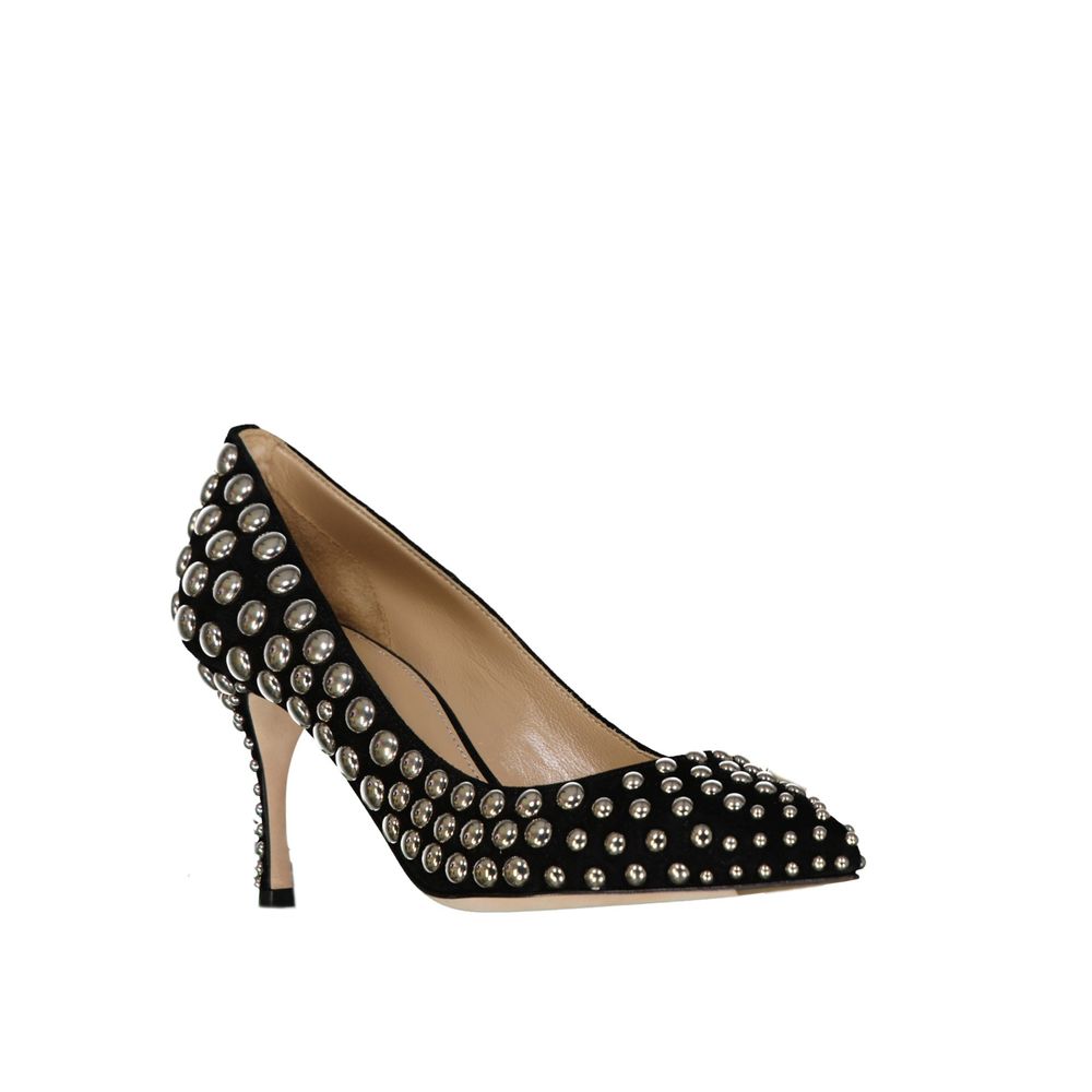 Godiva 075 Läderpumps med nitar