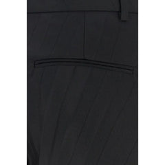 Valentino Black Nylon Bermuda Shorts