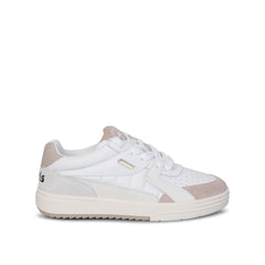 Palm Angels White Calfskin Low Top Sneakers
