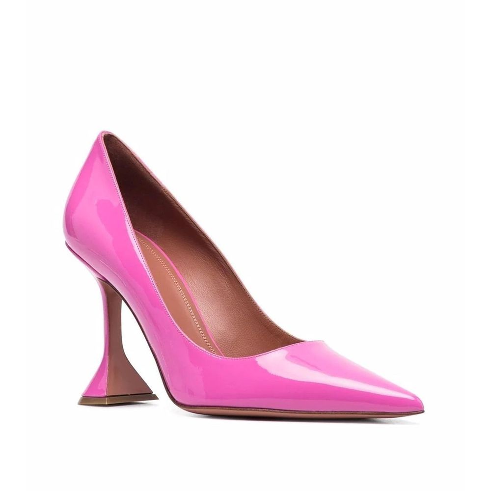 Ami pumps i lackläder