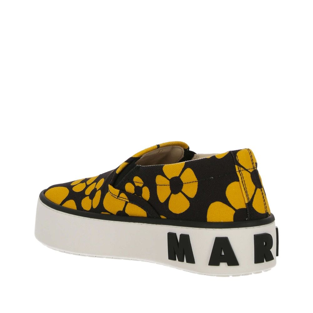 Trykte slip-on joggesko