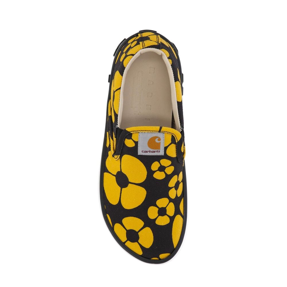 Trykte slip-on joggesko