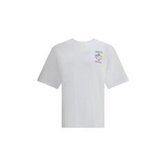 Casablanca White Cotton T-Shirt