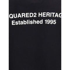 Dsquared² Black Cotton Sweatshirt