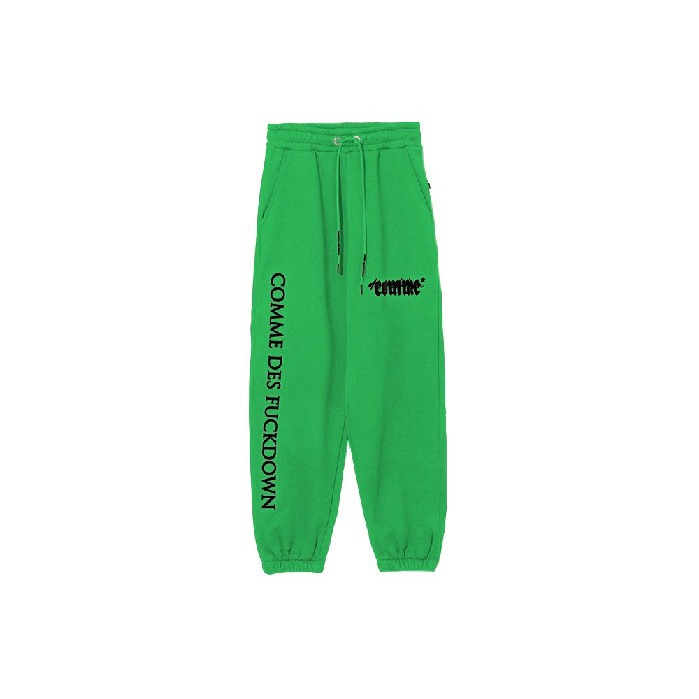 Grønne bomullsjeans og -bukser