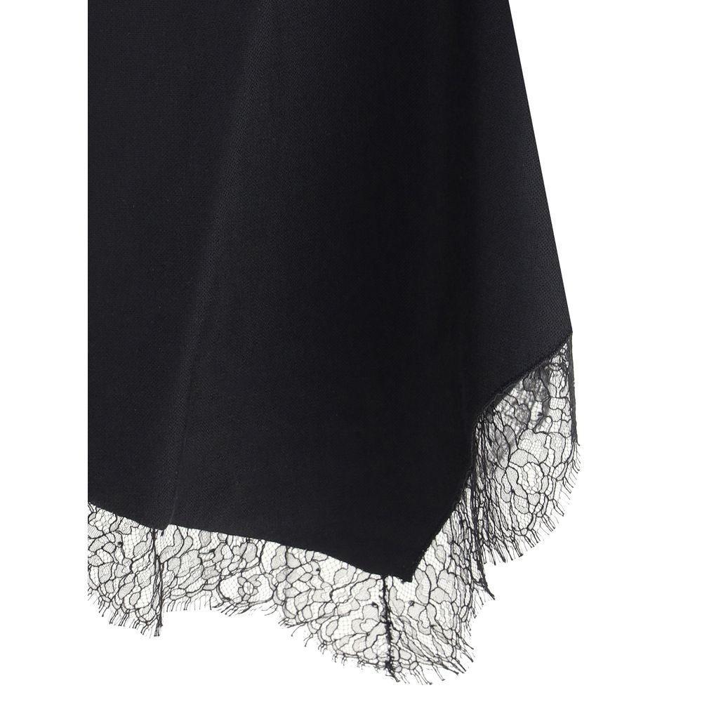 Asymmetrisk midiklänning