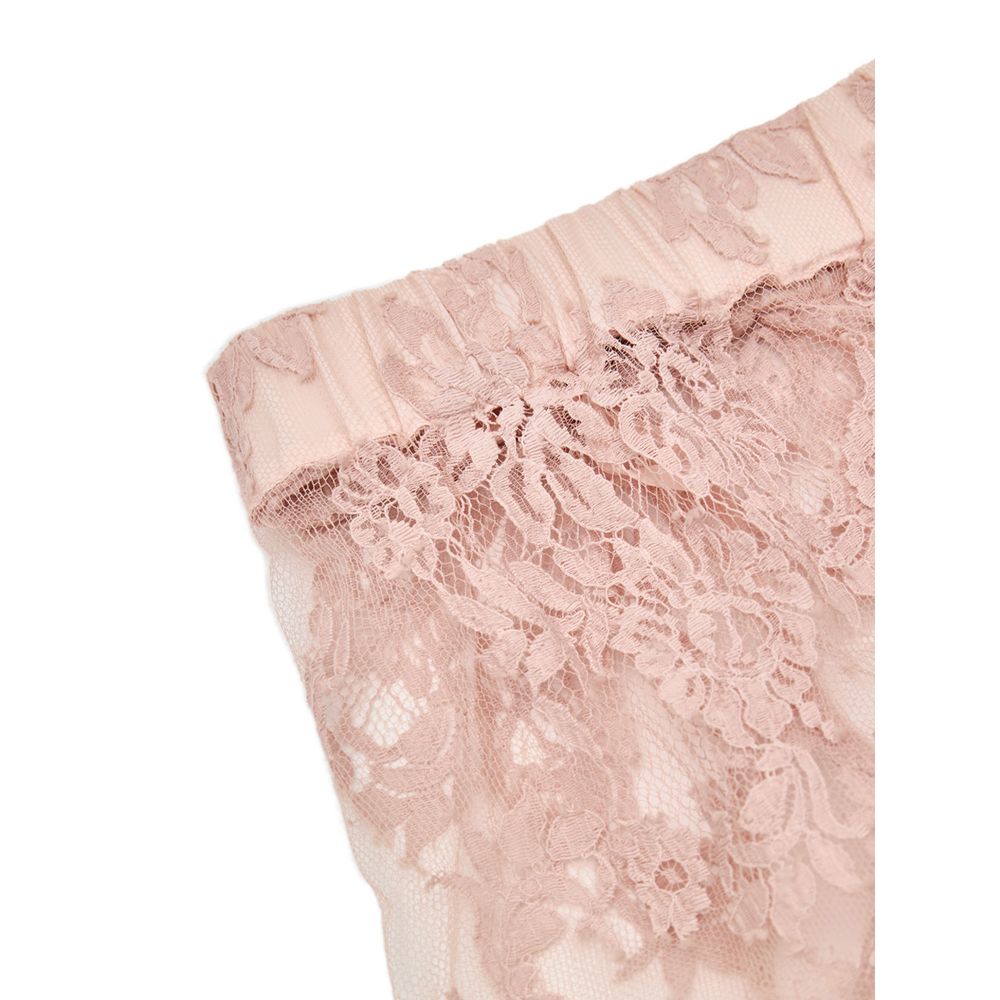Rosa bomullsskjørt