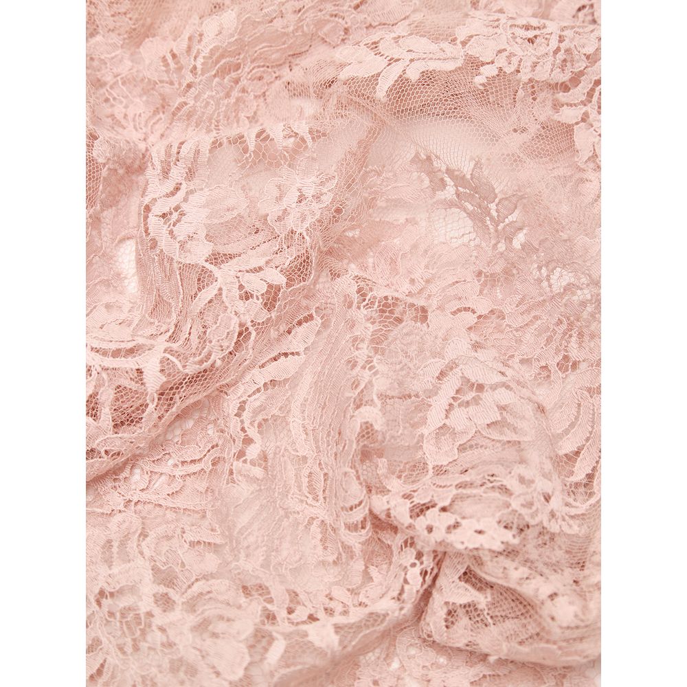 Rosa bomullsskjørt