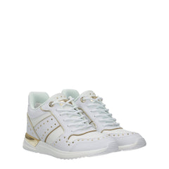 Guess White Polyethylene Sneakers