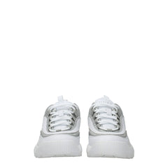 Guess White Polyethylene Chunky Sneakers