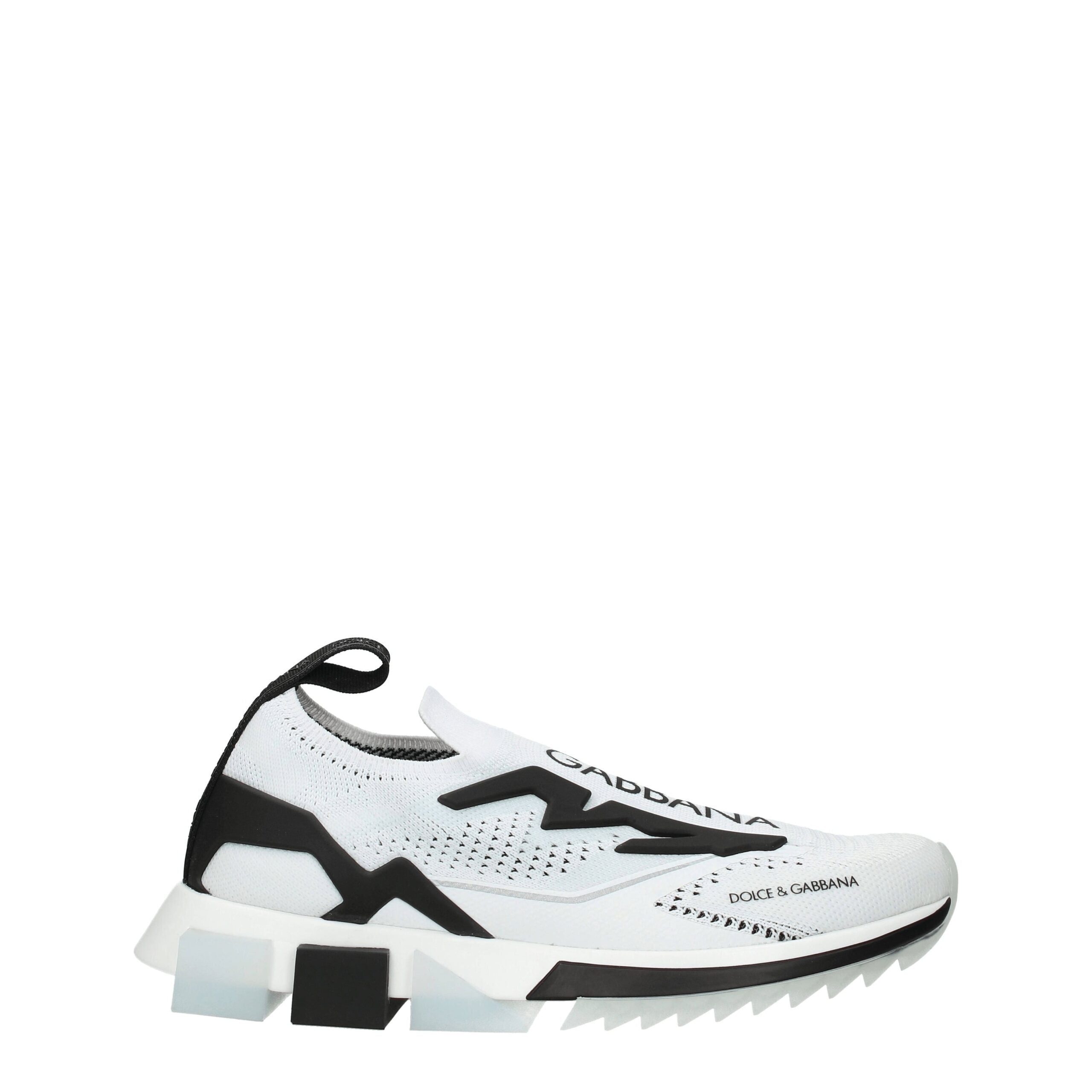 Hvite atletiske joggesko i stoff