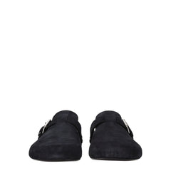 Isabel Marant Black Leather Slippers
