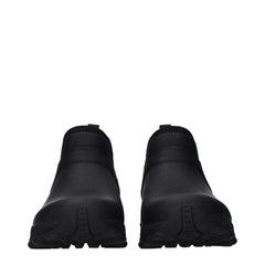 Givenchy Black Cotton Ankle Boots
