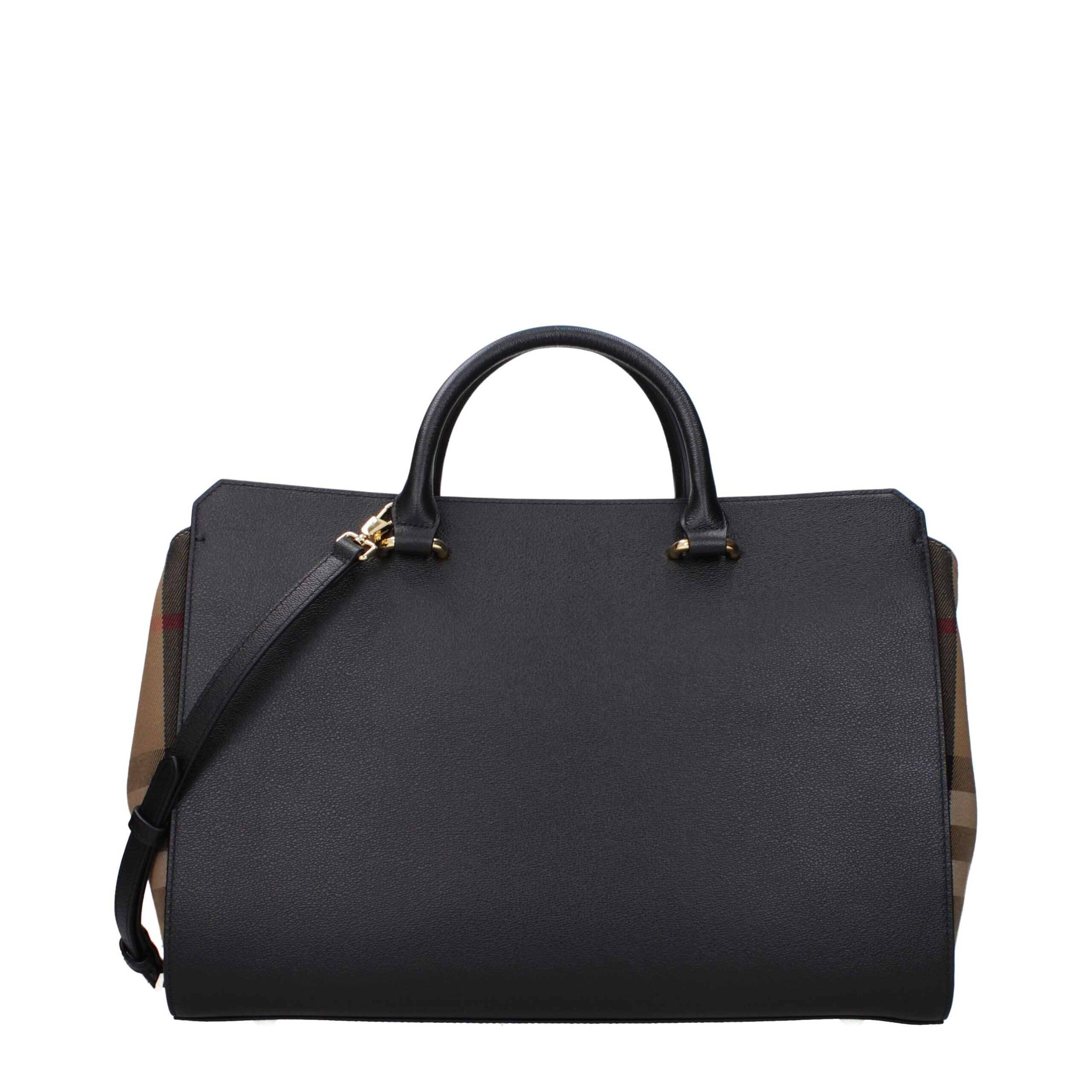 Burberry Black Leather Handbag