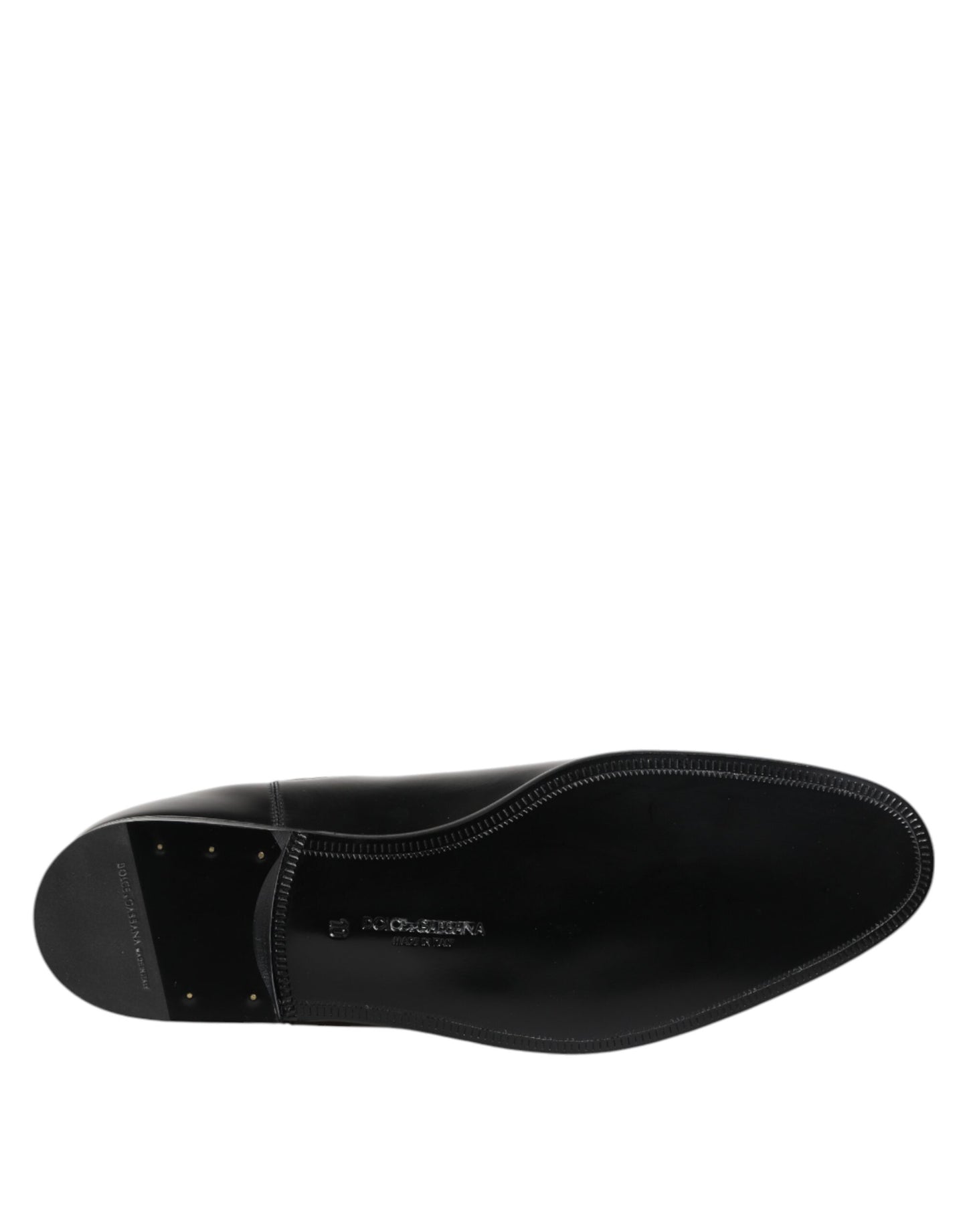 Dolce &amp; Gabbana Svarte Chelsea Slip On Mid Legge Støvletter Sko