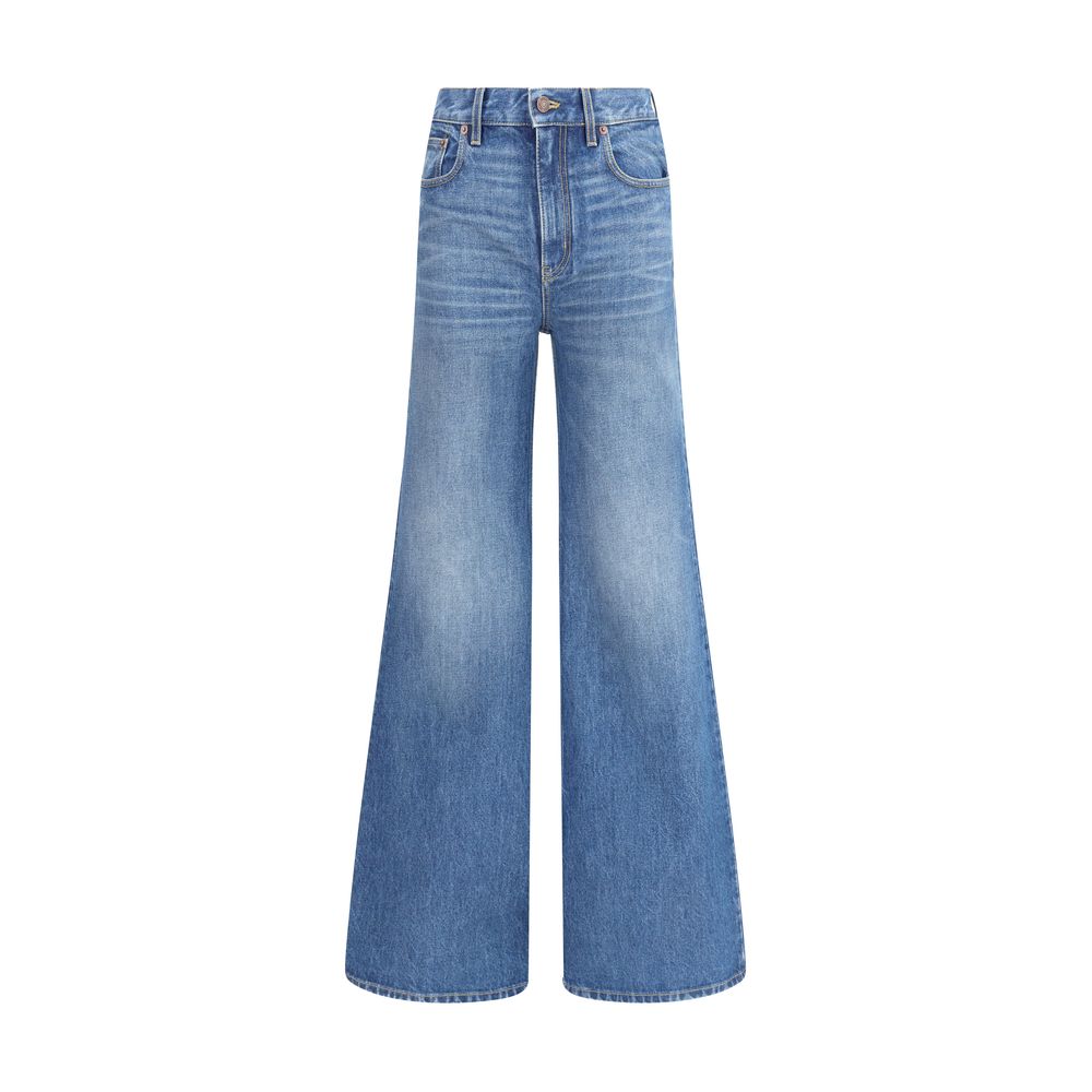 Utsvängda jeans