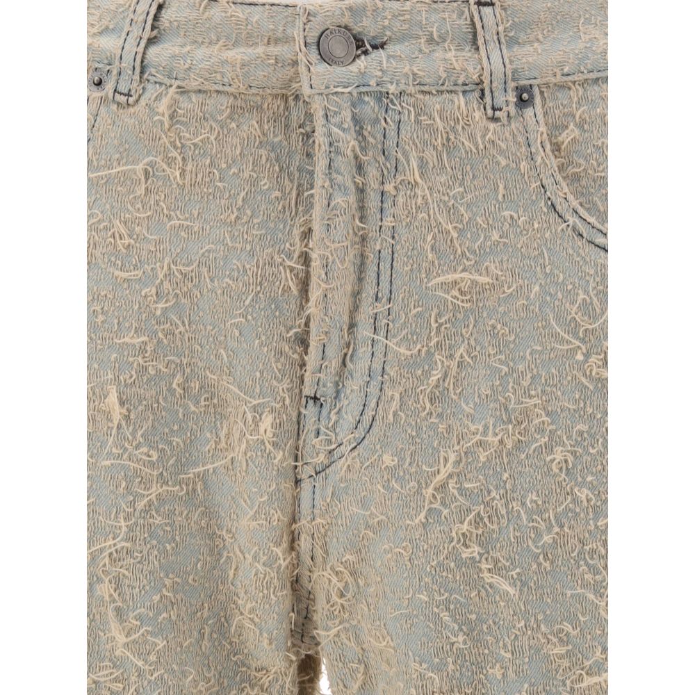 Jeans med noppeffekt
