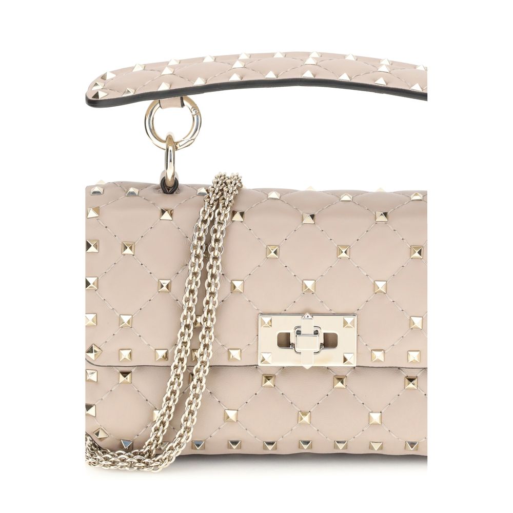 Liten Rockstud-väska i läder med spikes