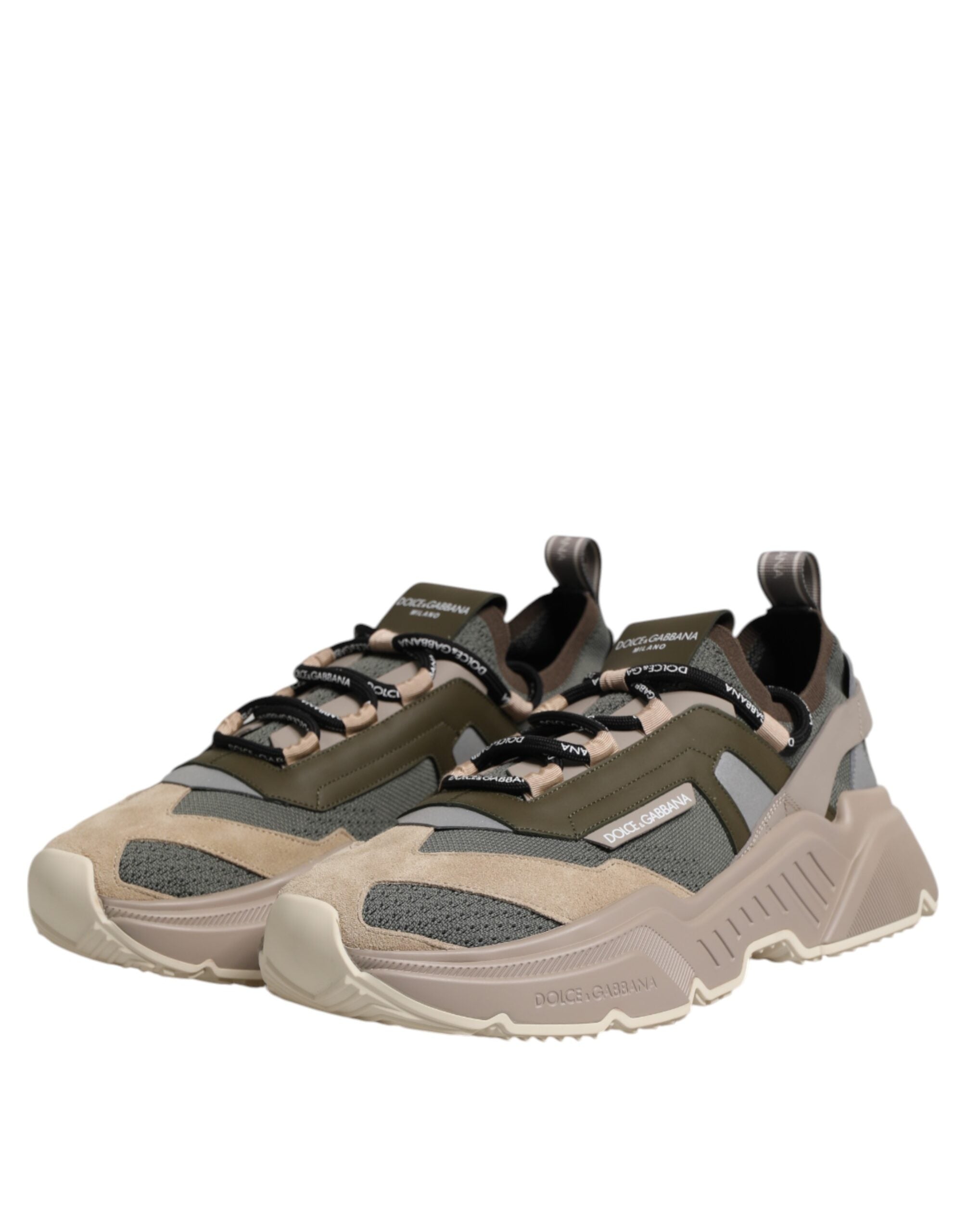 Dolce & Gabbana Multicolor Daymaster Low Top Sneakers Shoes