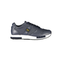 Blauer Blue Leather Men Sneaker
